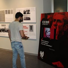 Del Club Studio a CCOO, 40 años de accción  sindical en Segovia