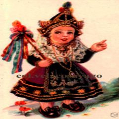 Postales de Segovia: Traje típico segoviano -4-