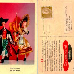 Postales de Segovia: Traje típico segoviano -5-