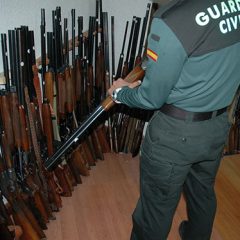 La Guardia Civil saca a subasta 265 armas de licencias no renovadas