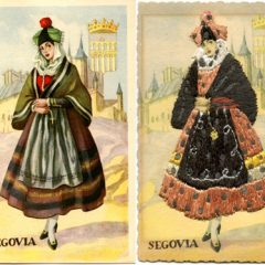 Postales de Segovia: Traje típico segoviano -9-