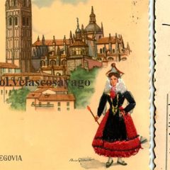 Postales de Segovia: Traje típico segoviano 10