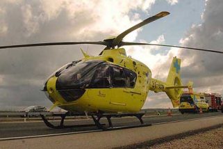 Una mujer de 62 años, evacuada en helicóptero en la Risca de Valdeprados