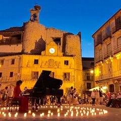 Fondos europeos para iluminar los monumentos de Riaza, Maderuelo y Sepúlveda