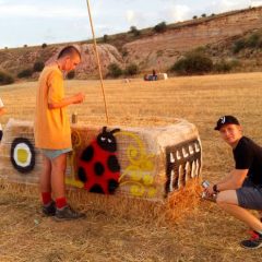 Arte en la Naturaleza: Espirdo invita a 20 artistas a pintar la paja