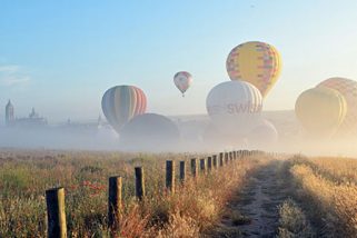Globos sobre Segovia, no