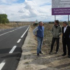 Mejora del firme entre San Miguel y Cobos de Fuentidueña