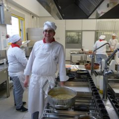 Comensales en prácticas