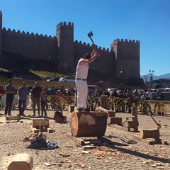 Los gabarreros calientan en Ávila