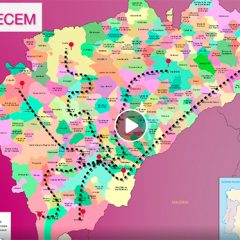 Centrados promete una “Renfe segoviana” y Abascal anuncia visita