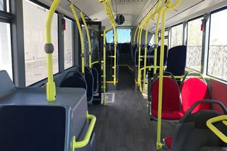 Un herido leve tras caer en el interior de un autobús en Segovia