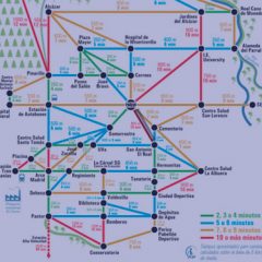 Un plano de metro para andar por Segovia