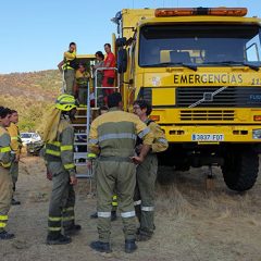 Un incendio calcina 2,5 hectáreas en Espirdo