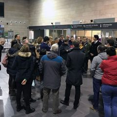 Luquero se muestra ahora dispuesta a reunirse con los usuarios del tren