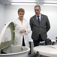 Acuicultura a 350 kilómetros del mar