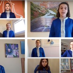 Así canta la Escolanía de Segovia desde el confinamiento