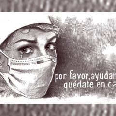 Un libro reúne los 55 “Coronadibus” de Saura hechos durante la pandemia