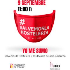 La AIHS respalda el paro contra las restricciones y pide acabar con el botellón