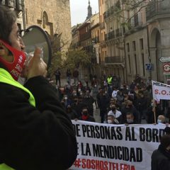 La hostelería y los sectores vinculados se echan a la calle