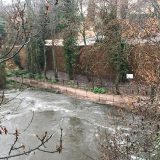 El río Eresma entra en nivel rojo en Segovia