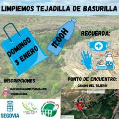 Convocada “hacendera” para limpiar el Valle de Tejadilla el 3 de enero