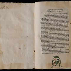 La Junta restaura un incunable de 1473 del obispo Arias Dávila