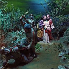 Muestra en el antiguo seminario de sargas y dioramas sobre la Pasión