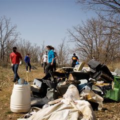 “Hacendera” en Ayllón para retirar 600 kg de basura