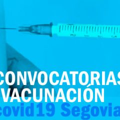 Llamamientos de vacunación semana del 21 al 25 de junio