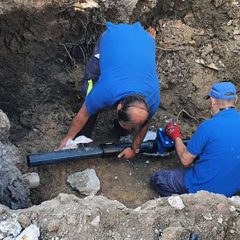 Avanzan las reparaciones tras las averías en la red de agua de Segovia