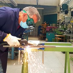 El IES La Albuera implanta un nuevo grado superior de construcciones metálicas