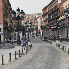 Un herido leve en un atropello en la Avenida del Acueducto