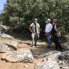 Investigan más megalitos junto al dolmen de Santa Inés en Bernardos