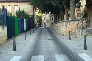 La calle Taray cortada al tráfico desde el lunes