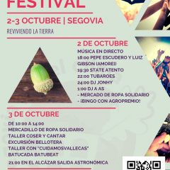 Segovia por el clima organiza un festival de dos días para recaudar fondos