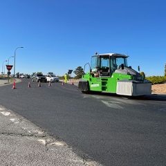 Vuelven las obras a la carretera de La Granja que dejarán un solo carril en Peñas del Erizo
