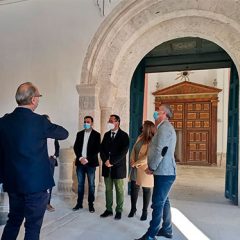 Recuperada la antigua portada medieval de Santa María de la Cuesta de Cuéllar