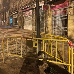 Un perro muere electrocutado tras tocar una farola en la avenida de Constitución