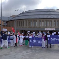 Los Técnicos Superiores Sanitarios vuelven a concentrarse este jueves