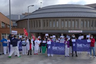 Los Técnicos Superiores Sanitarios vuelven a concentrarse este jueves
