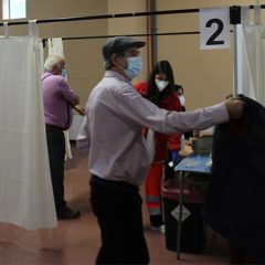 La tercera dosis cae a umbrales del 50% entre los segovianos mayores de 40 años