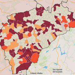 Las tasas de covid caen en la provincia pero siguen muy altas en los núcleos grandes