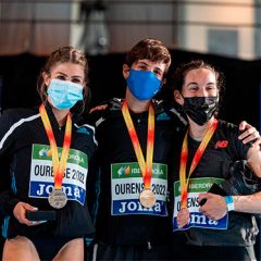 Águeda Muñoz logra la plata en el campeonato de España de 1.500 metros