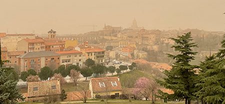 Alerta por polvo de Africa en la Comunidad