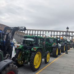 La tractorada llega a Segovia hoy: Atención al tráfico