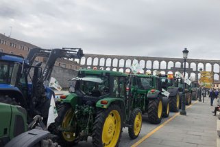 La tractorada llega a Segovia hoy: Atención al tráfico