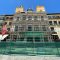 Los andamios cubrirán la fachada del Ayuntamiento de Segovia durante un mes