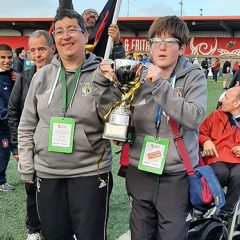 Dos segovianas en el equipo campeón del mundo de rugby inclusivo