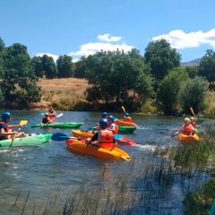 Iniciación a la piragüa en El Pontón y al paddle surf en Maderuelo