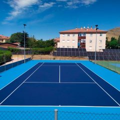 La Granja recupera su pista de tenis